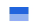 The same rectangle flattened onto an opaque white background