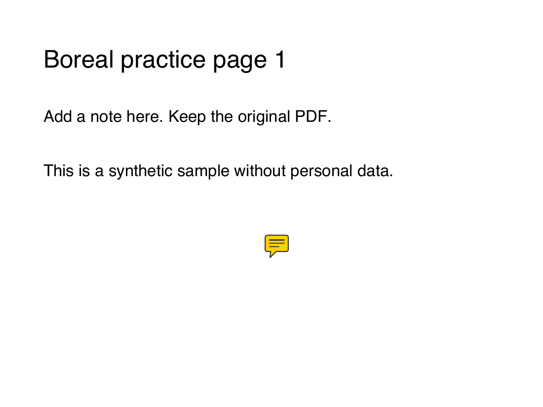 Page 1 rendered by an independent PDF renderer, preserving the original text and yellow sticky note icon